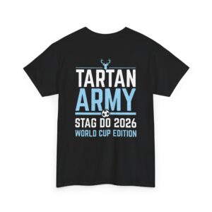 Tartan Army Stag Do 2026 T Shirt