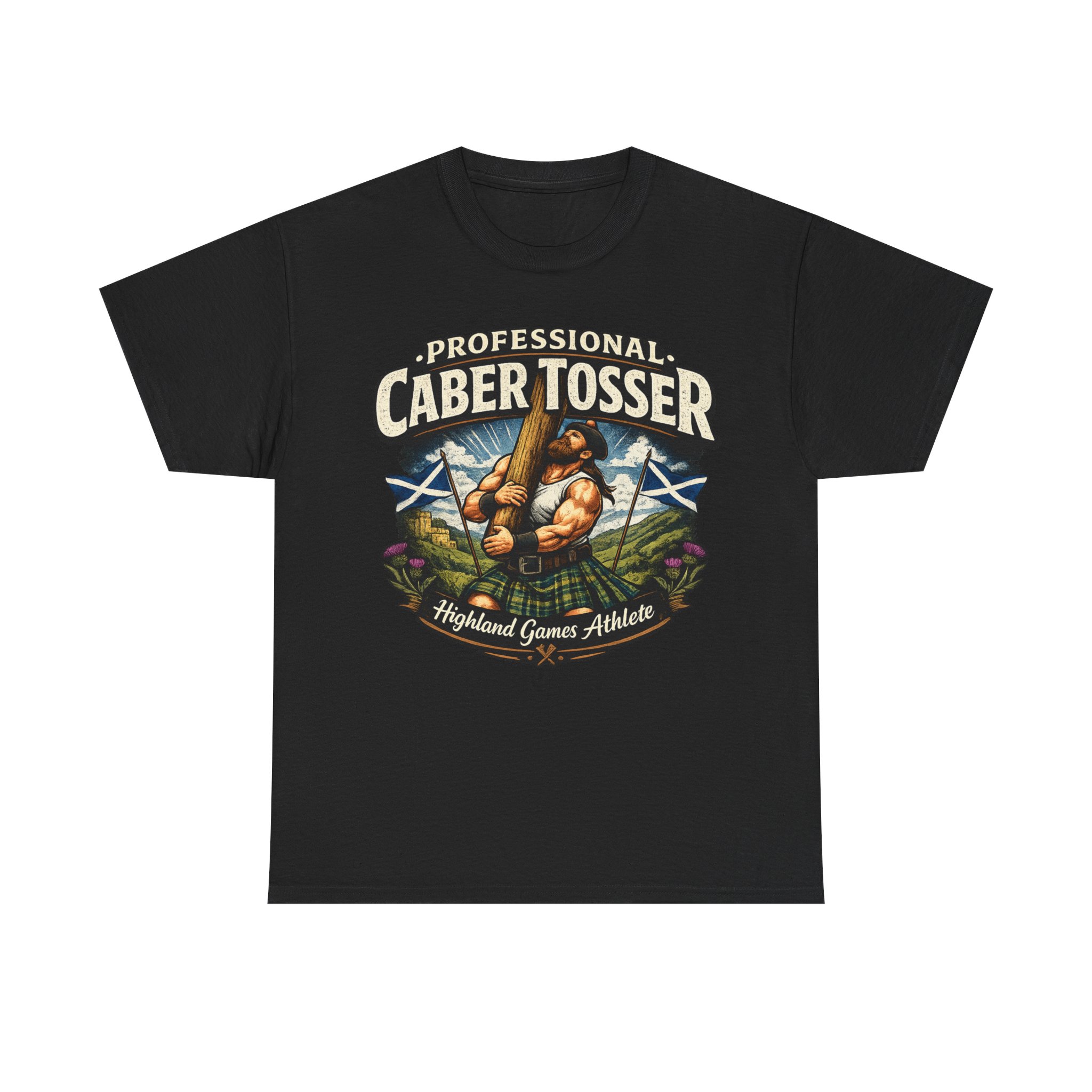 Highland Games Caber Toss Shirt - Image 5
